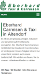 Mobile Screenshot of eberhard-car.ch